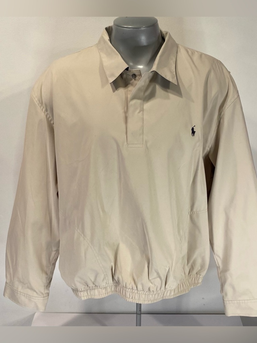 Polo golf Ralph Lauren men’s XL Mesh lined pullover jacket